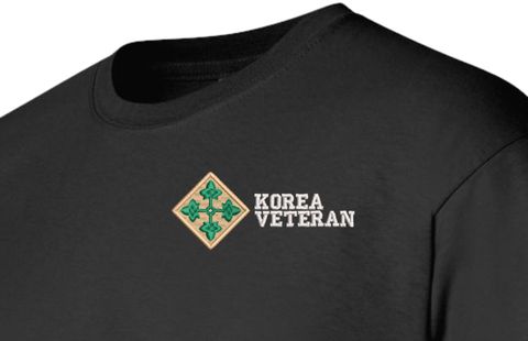 4th Infantry Division Korea Veteran T-Shirt
