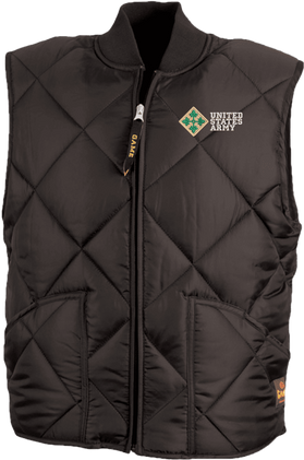 4th Infantry Division United States Army Game Sportswear Finest Vest