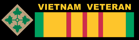 4th Infantry Division Vietnam Bumper Sticker
