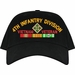 4th Infantry Division Vietnam Veteran Embroidered Cap with Ribbons