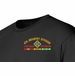 4th Infantry Division Vietnam Veteran with Ribbons Embroidered T-Shirt