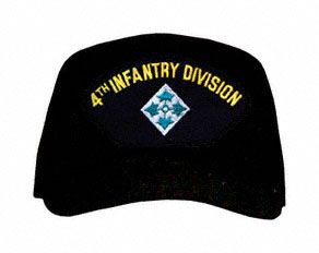 4th Infantry Division With Patch Ball Cap