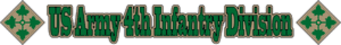 4th Infantry Strip Decal Sticker