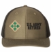 4th Infantry U.S. Army Retired Split Cap