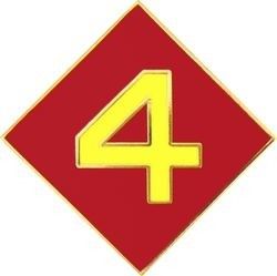 4th MARINE DIVISION LAPEL PIN