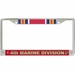 4th Marine Division WW2 Veteran License Plate Frame