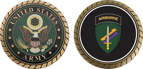 U.S. Army 4th Psychological Operations Group Challenge Coin