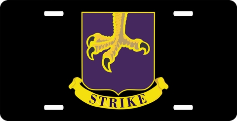 502nd Parachute Regiment License Plate
