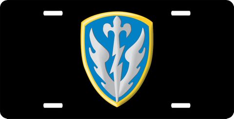 504th Military Intelligence Brigade PatchLicense Plate