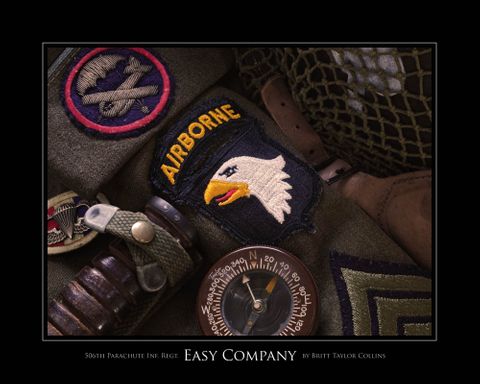 506th Parachute Inf. Regt. - Easy Company - Giclee Print