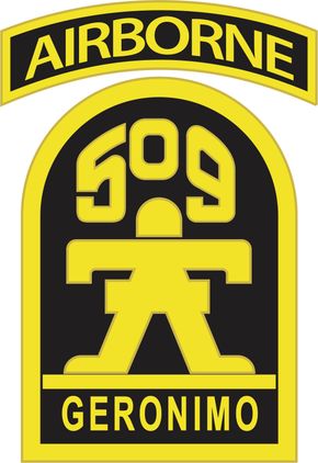 509th Geronimo Airborne Decal