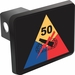 50th Armored Division Trailer Hitch Cover