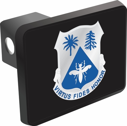 518th Regiment Unit Crest Hitch Cover