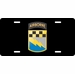 525th Military Intelligence Brigade Airborne License Plate