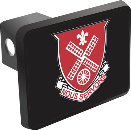 52nd Engineering Support Battalion Unit Crest Hitch Cover