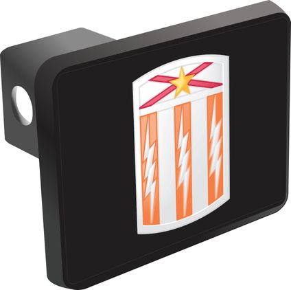 53rd Signal Brigade Patch Hitch Cover