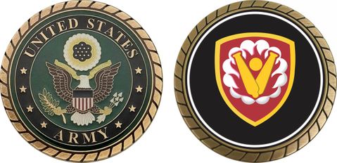 U.S. Army 59th Ordnance Brigade Patch Challenge Coin