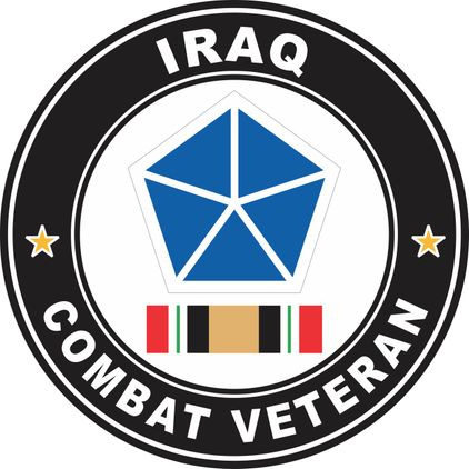 5th Army Corps Iraq Combat Veteran Decal
