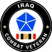 5th Corps Iraq Sticker Combat Veteran with Ribbon Operation Iraqi Freedom OIF Decal Sticker