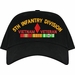 5th Infantry Division Vietnam Veteran Embroidered Cap with Ribbons