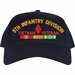 5th Infantry Division Vietnam Veteran Embroidered Cap with Ribbons