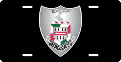 5th Infantry Regiment Unit Crest License Plate