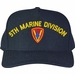 5th Marine Division 'The Spearhead' Red Custom Embroidered Cap