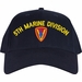 5th Marine Division 'The Spearhead' Red Custom Embroidered Cap
