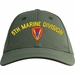 5th Marine Division 'The Spearhead' Red Custom Embroidered Cap
