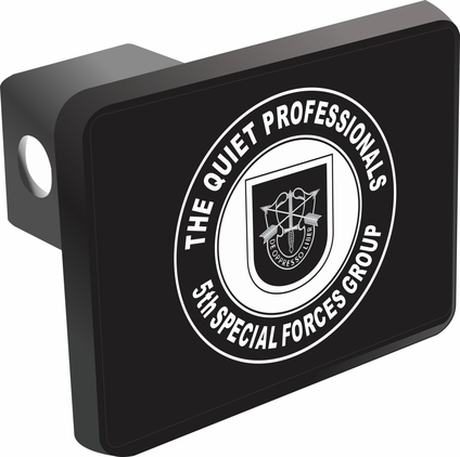 5th Special Forces Group Quiet Professionals Hitch Cover