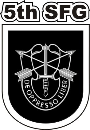 5th Special Forces Group Sticker Decal