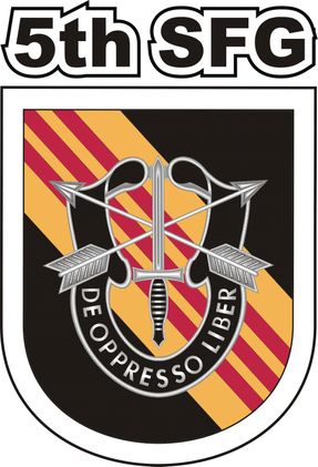 5th Special Forces Group Vietnam Decal