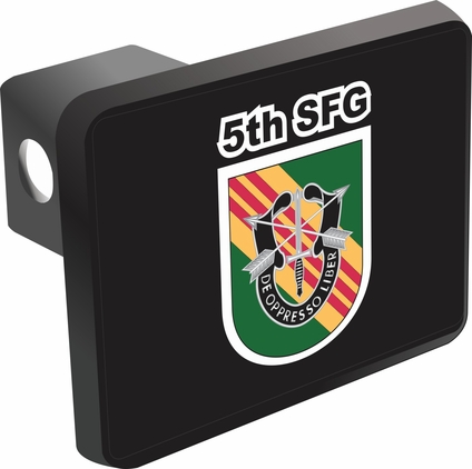 5th Special Forces Group Vietnam Green Flash Hitch Cover