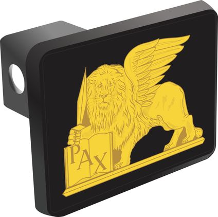 5th Theater Army Command Unit Crest - Left Hitch Cover
