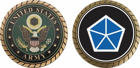 5th U.S. Army Corps Patch Challenge Coin