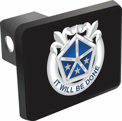 5th U.S. Army Corps Unit Crest Hitch Cover