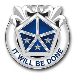 5th U.S. Army Corps Unit Crest Vinyl Transfer Decal