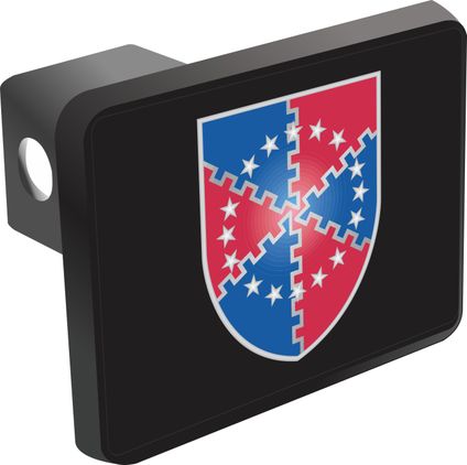 62nd Air Defense Artillery Brigade Unit Crest Hitch Cover