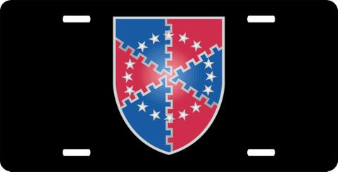 62nd Air Defense Artillery Brigade Unit CrestLicense Plate