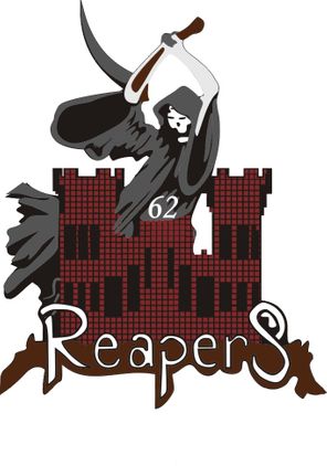 62nd Engineers Company Reapers Decals Stickers