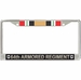 64th Armored Regiment Iraq Veteran License Plate Frame