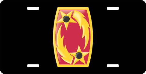 69th Air Defense Artillery Brigade License Plate