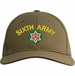 6th Army with Crest Custom Embroidered Cap