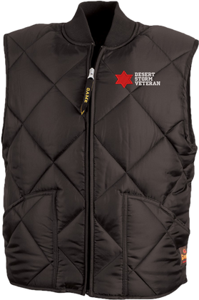 6th Infantry Division Desert Storm Veteran Game Sportswear Finest Vest