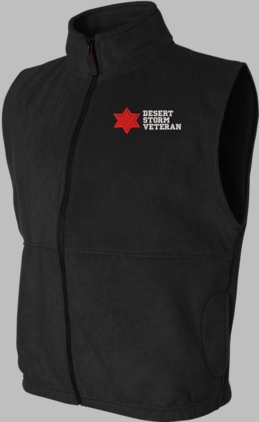 6th Infantry Division Desert Storm Veteran Full-Zip Fleece Vest