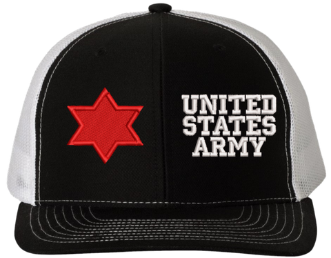 6th Infantry United States Army Split Cap