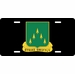 70th Armored Regiment License Plate