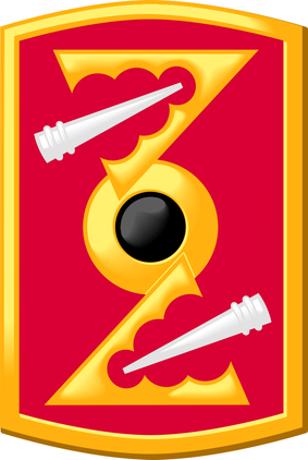 72nd Field Artillery Brigade Patch Vinyl Transfer  Decal
