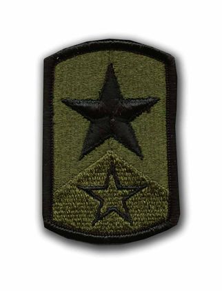 72ND INFANTRY BRIGADE SUBDUED 3" MILITARY PATCH