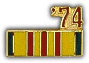 1974 Vietnam Lapel Pin